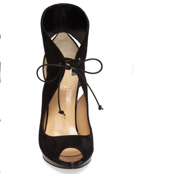 CHRISTIAN LOUBOUTIN Campanina Lace-Up Sandal - Picture 4 of 10